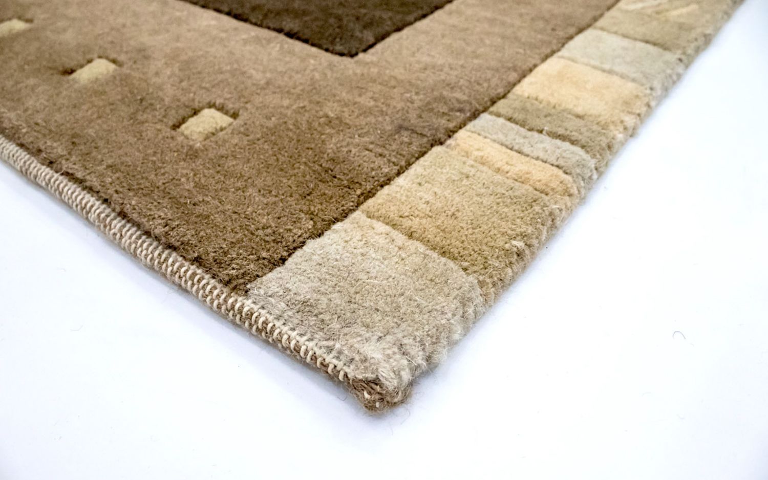 Tappeto Nepal - 197 x 143 cm - marrone