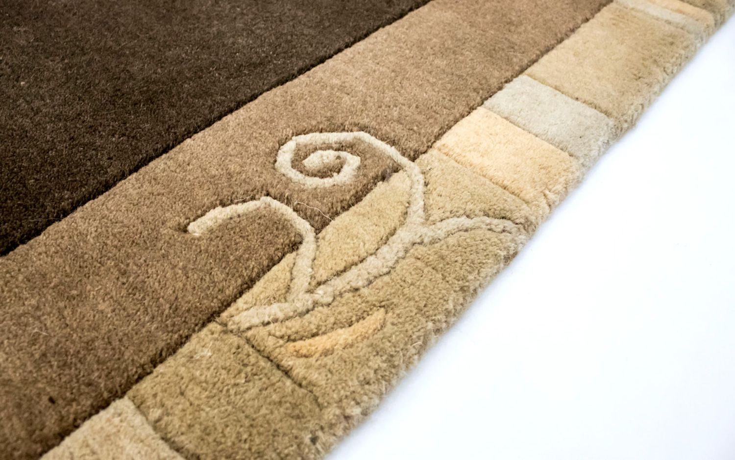 Tappeto Nepal - 197 x 143 cm - marrone