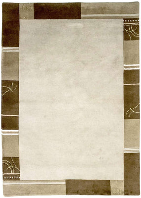 Tappeto Nepal - 195 x 144 cm - beige