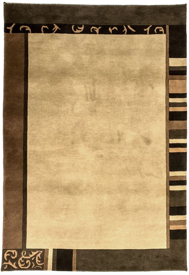 Tappeto Nepal - 198 x 144 cm - marrone