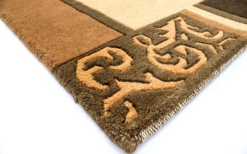 Tappeto Nepal - 198 x 144 cm - marrone
