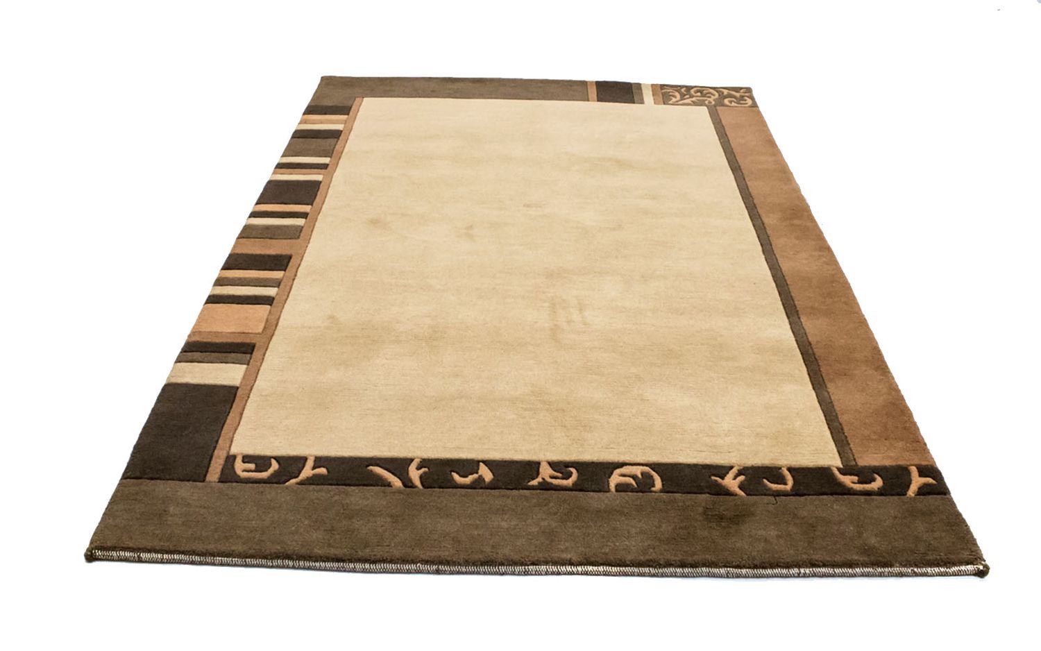 Tappeto Nepal - 198 x 144 cm - marrone