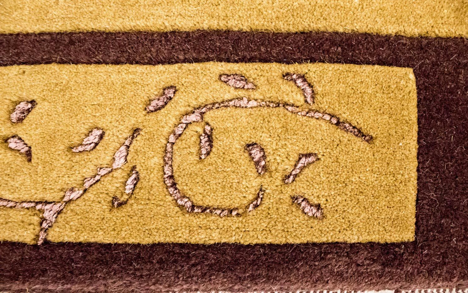 Tappeto Nepal - 193 x 143 cm - oro