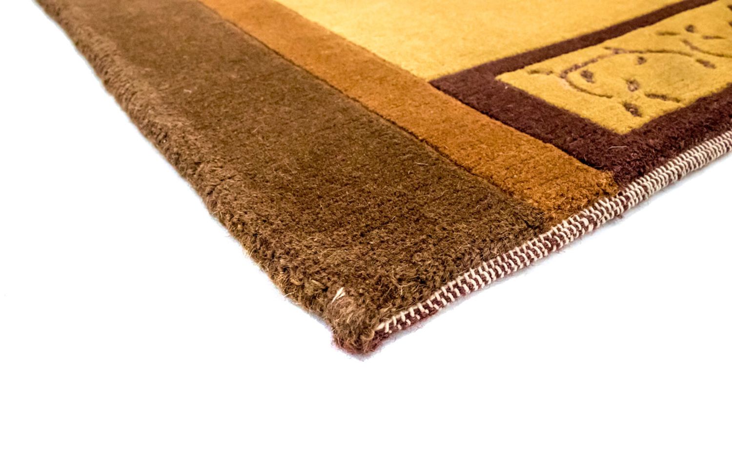 Tappeto Nepal - 193 x 143 cm - oro