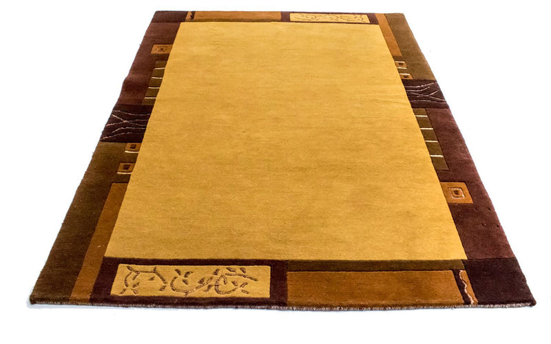 Tappeto Nepal - 193 x 143 cm - oro