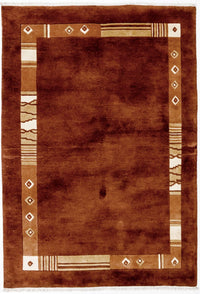 Tappeto Nepal - 200 x 144 cm - marrone