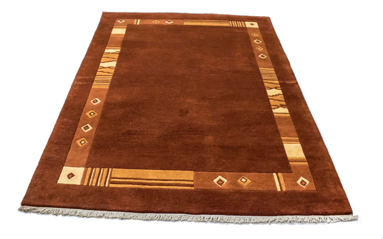 Tappeto Nepal - 200 x 144 cm - marrone