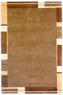 Tappeto Nepal - 181 x 122 cm - marrone