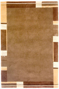 Tappeto Nepal - 181 x 122 cm - marrone