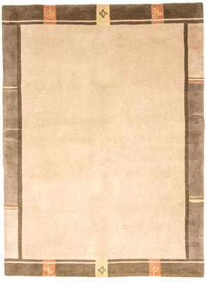 Tappeto Nepal - 242 x 175 cm - beige