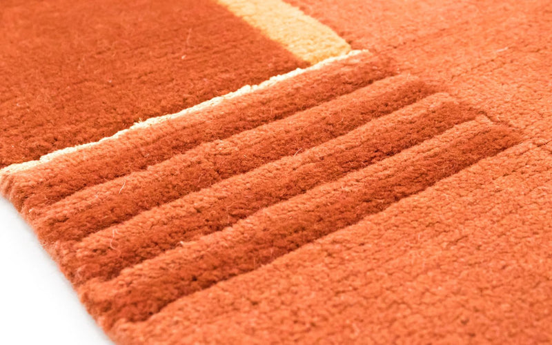 Tappeto Nepal - 238 x 170 cm - arancione