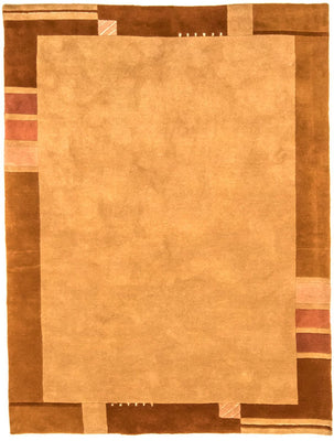Tappeto Nepal - 238 x 177 cm - marrone chiaro