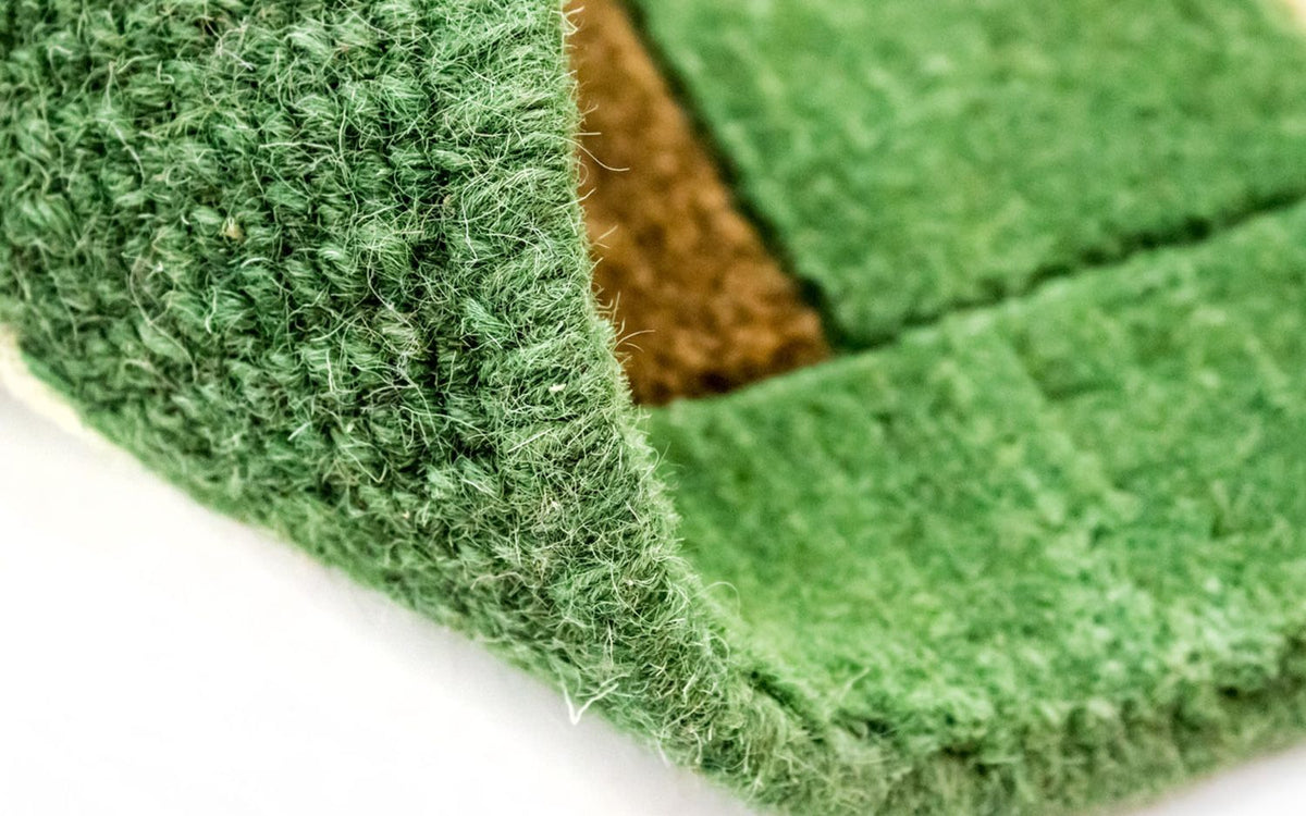 Tappeto Nepal - 225 x 161 cm - verde