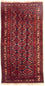 Tappeto Belutsch - 197 x 100 cm - rosso