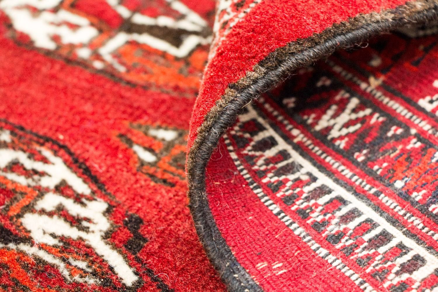 Tappeto afgano - Bukhara - 229 x 174 cm - rosso