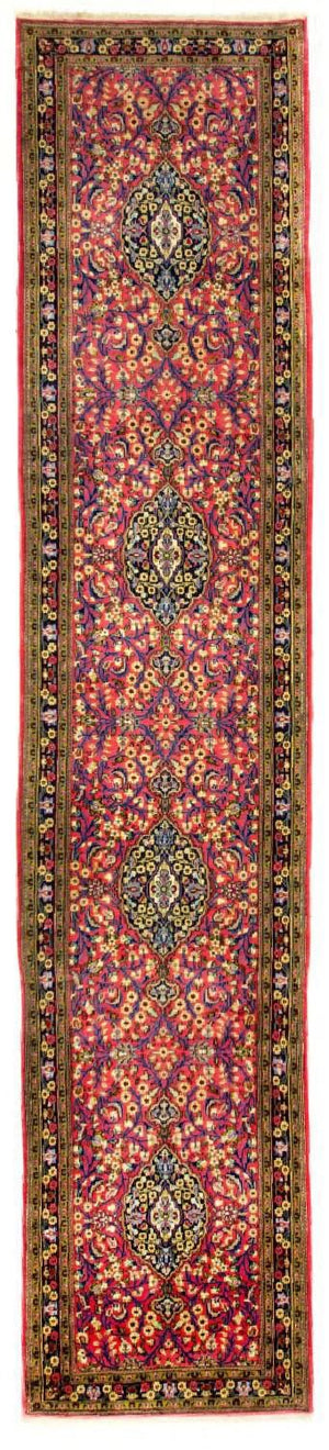 Tappeto corsia Tappeto Persero - Ghom - 292 x 82 cm - multicolore