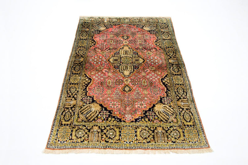 Tappeto di seta - Kayseri - 169 x 105 cm - rosa