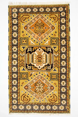 Tappeto orientale - 164 x 97 cm - oro