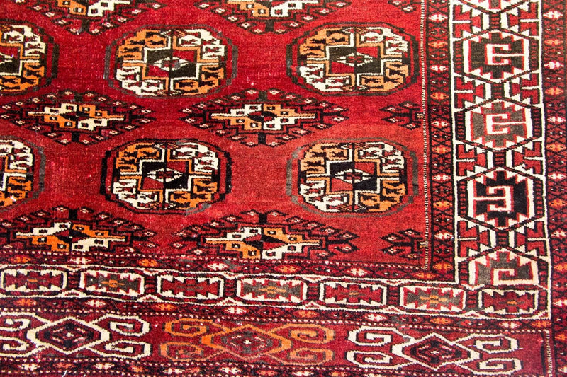 Tappeto afgano - Bukhara - 215 x 152 cm - rosso