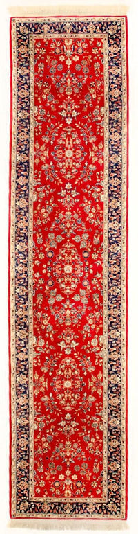 Tappeto corsia Tappeto Persero - Tabriz - 336 x 78 cm - rosso