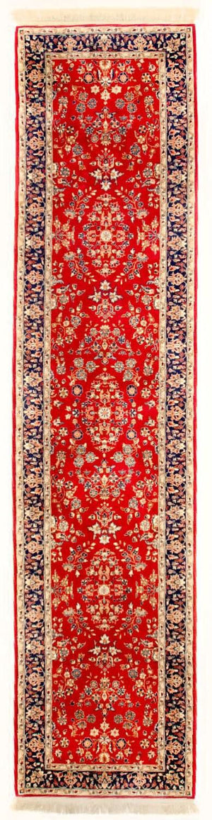 Tappeto corsia Tappeto Persero - Tabriz - 336 x 78 cm - rosso