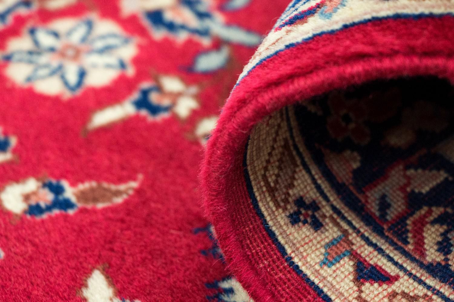 Tappeto corsia Tappeto Persero - Tabriz - 336 x 78 cm - rosso