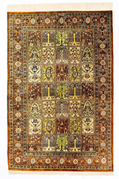 Qom seta Tappeto 101x152cm - Tappeto persiano