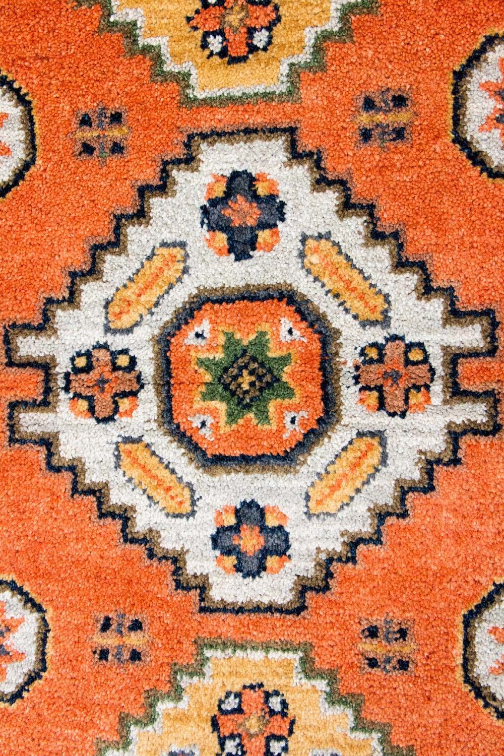Tappeto orientale - 158 x 95 cm - arancione