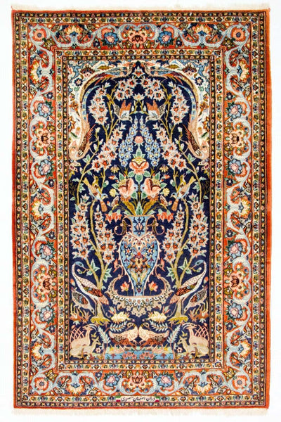 Isfahan Tappeto 106x160cm - Tappeto persiano