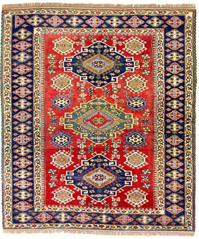 Kazak Tappeto 193x217cm - Tappeto orientale