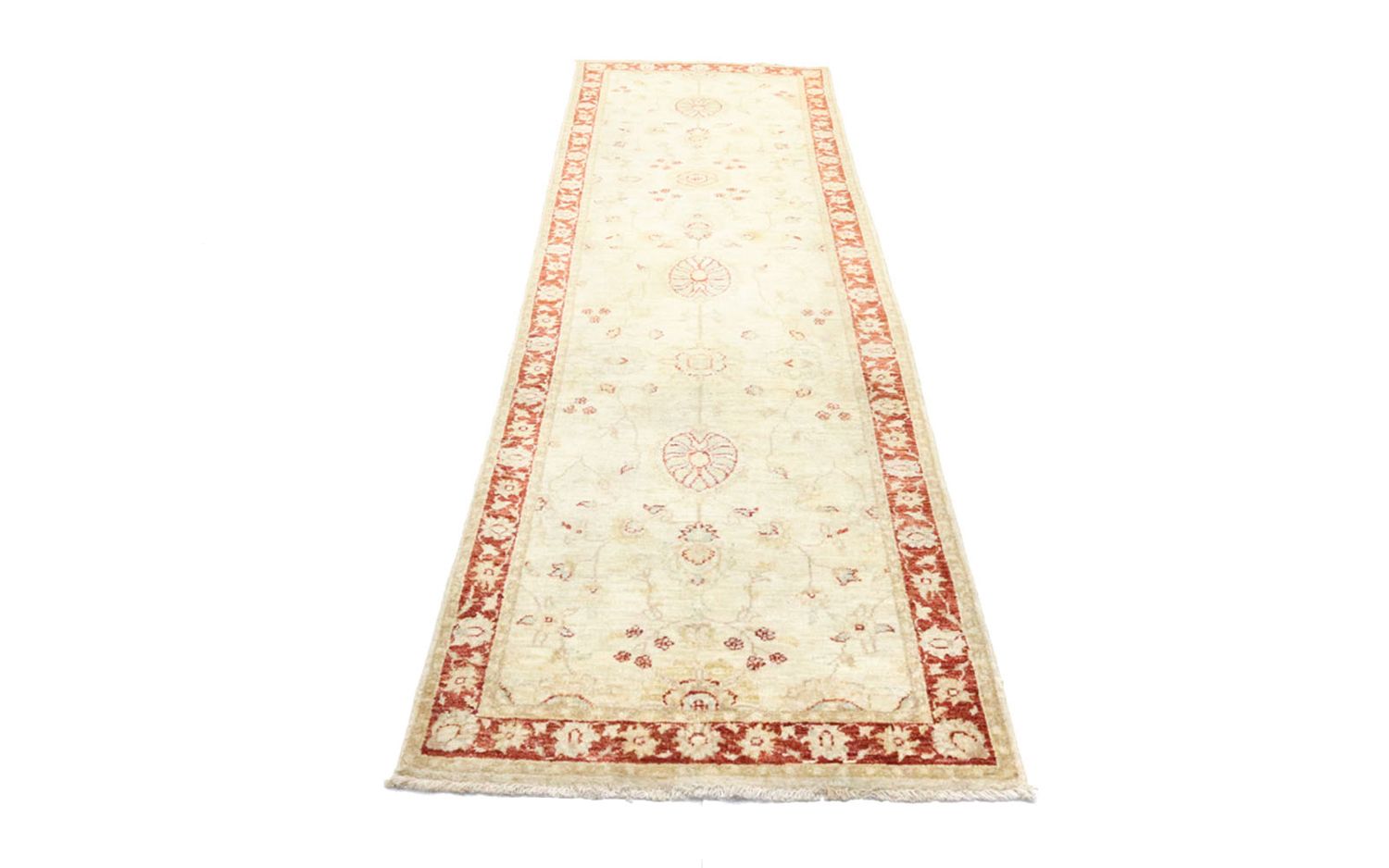 Tappeto corsia Tappeto Ziegler - 295 x 82 cm - beige