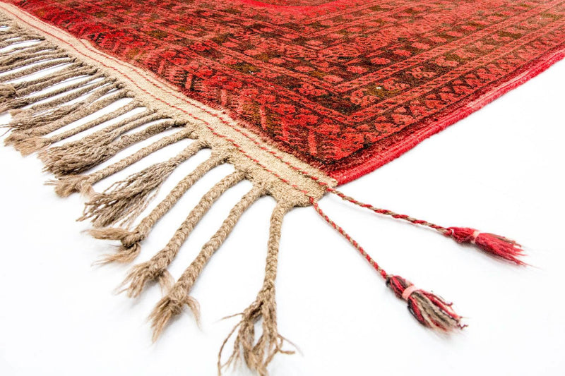 Tappeto afgano - Bukhara - 292 x 203 cm - rosso