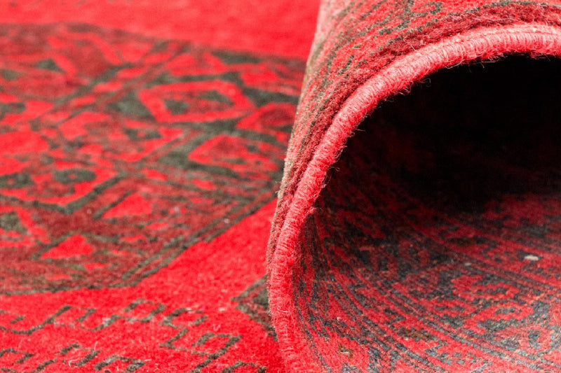 Tappeto afgano - Bukhara - 292 x 203 cm - rosso
