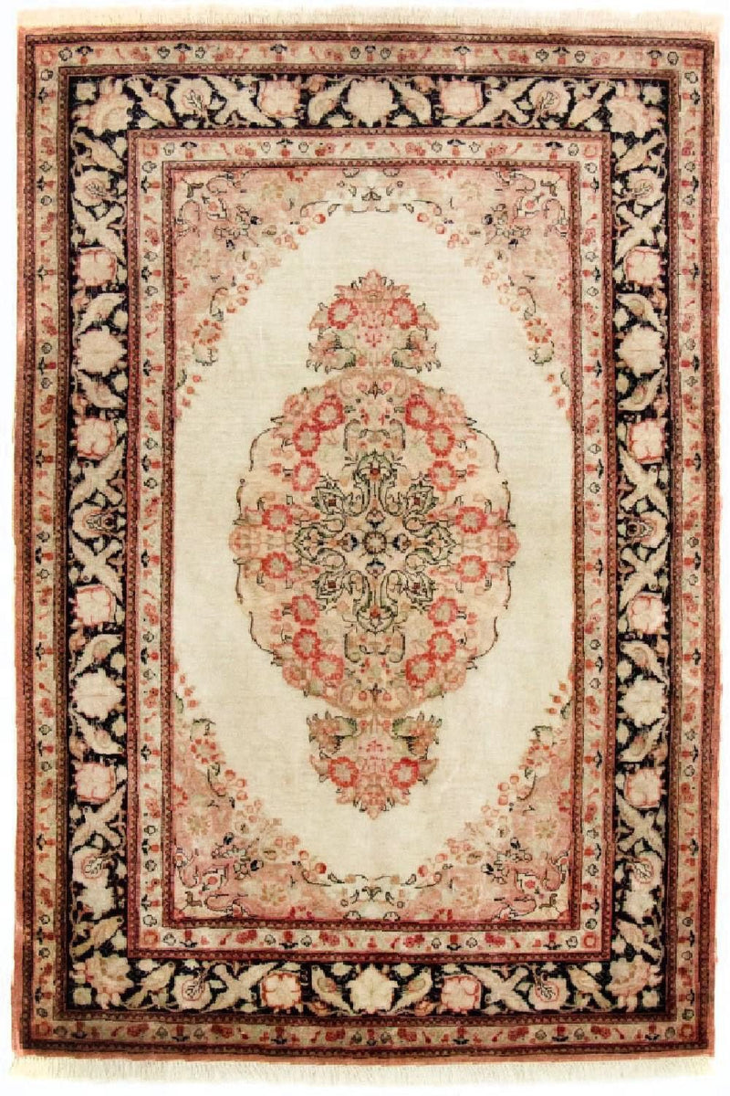 Tappeto di seta - Ghom seta - Premio - 120 x 70 cm - beige