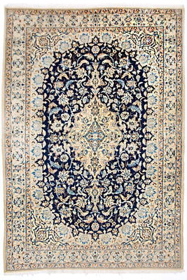 Tappeto Persero - Nain - Reale - 180 x 116 cm - blu scuro