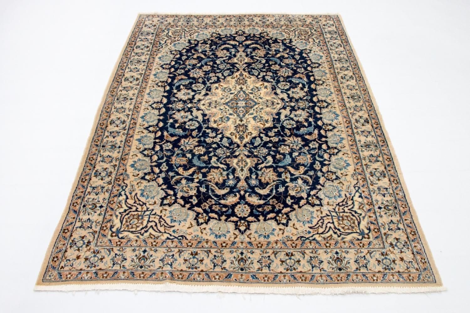 Tappeto Persero - Nain - Reale - 180 x 116 cm - blu scuro
