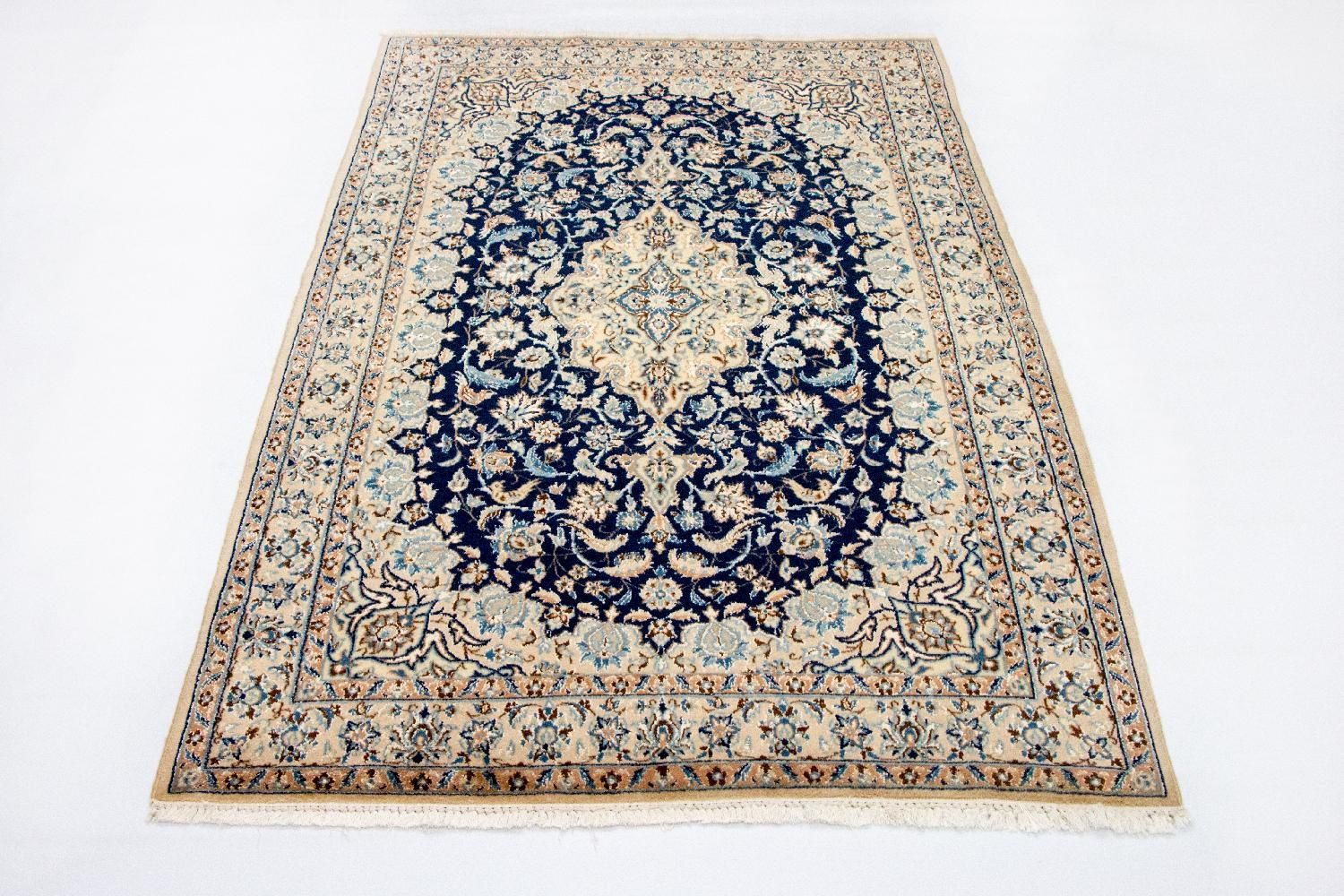 Tappeto Persero - Nain - Reale - 180 x 116 cm - blu scuro