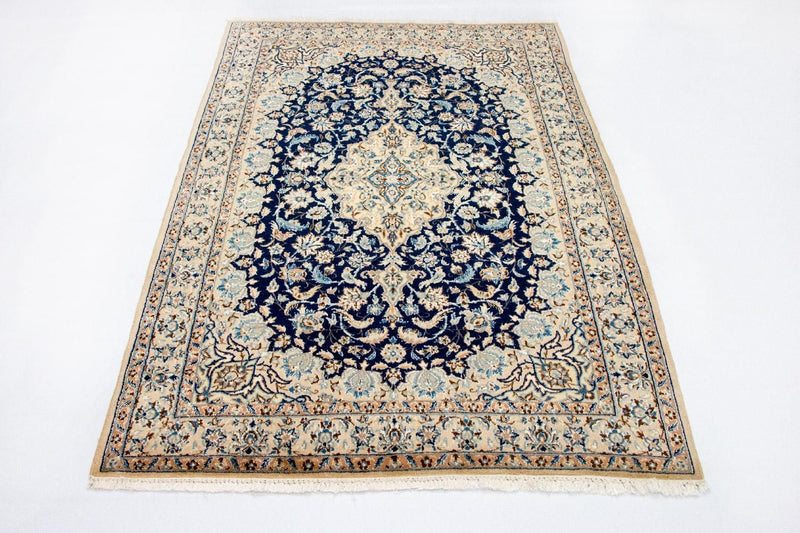 Tappeto Persero - Nain - Reale - 180 x 116 cm - blu scuro