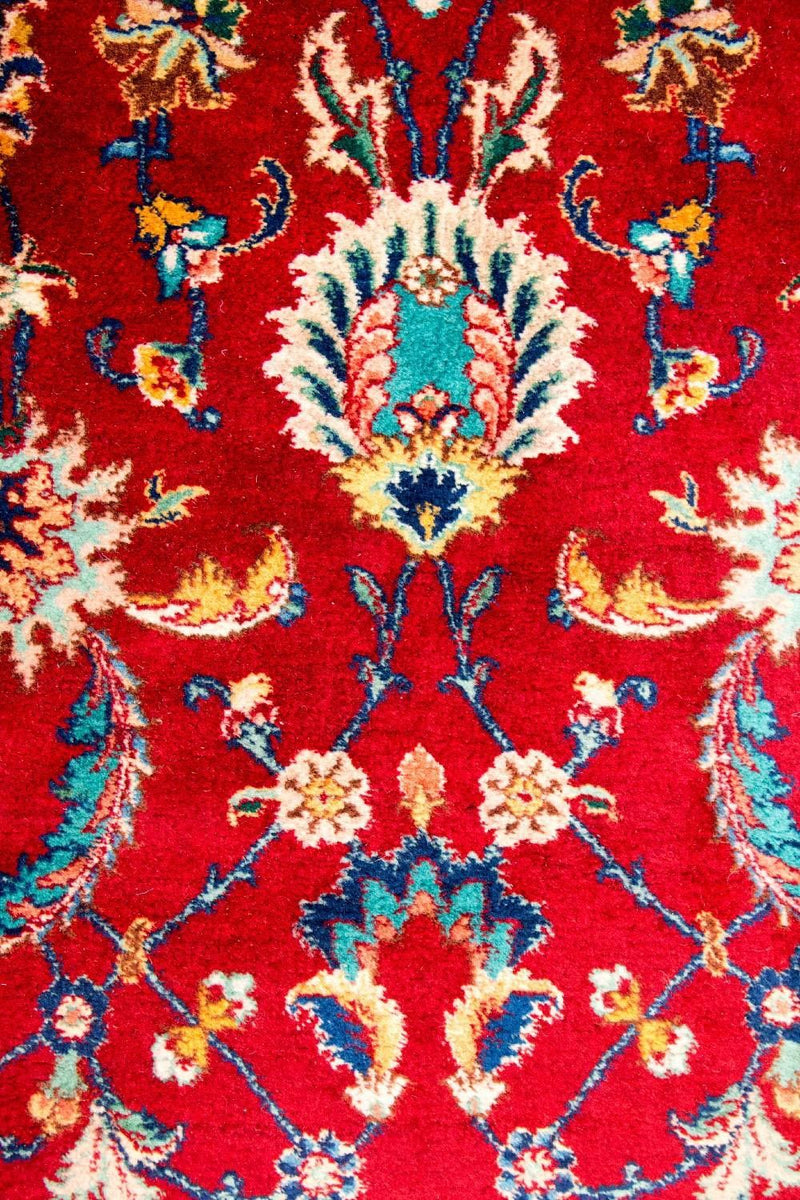 Tappeto Persero - Tabriz - 410 x 212 cm - rosso