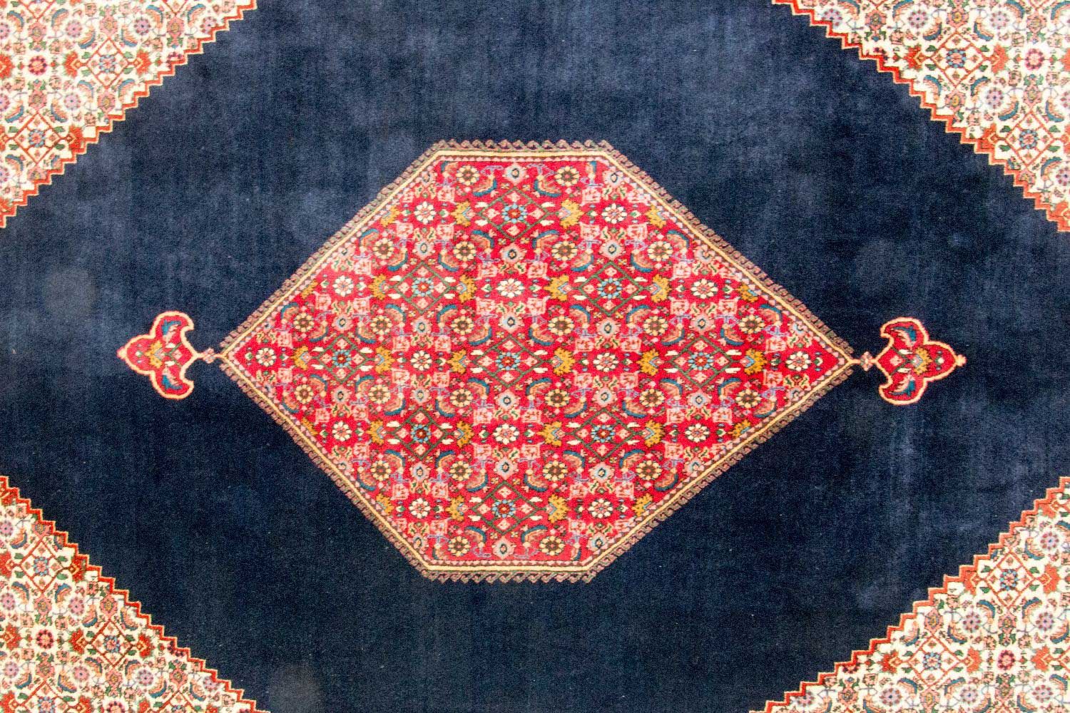 Tappeto Persero - Bidjar - 315 x 223 cm - blu scuro