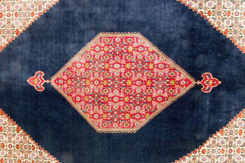 Tappeto Persero - Bidjar - 315 x 223 cm - blu scuro