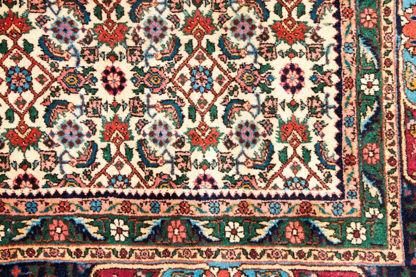 Tappeto Persero - Bidjar - 315 x 223 cm - blu scuro
