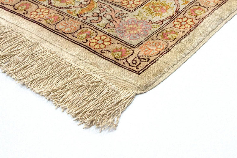 Tappeto di seta - Seta Hereke - Premio - 100 x 64 cm - beige