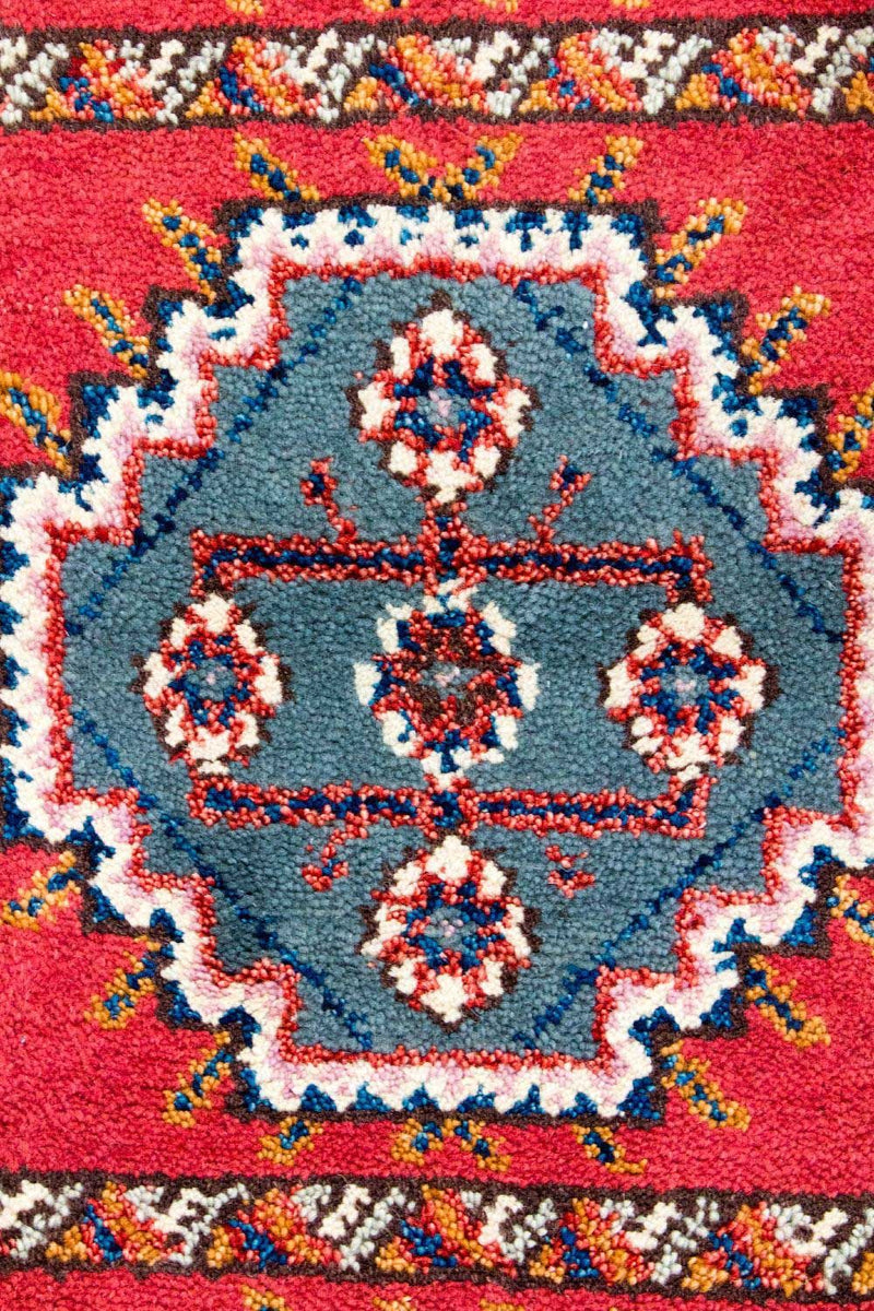Tappeto orientale - 152 x 94 cm - rosso