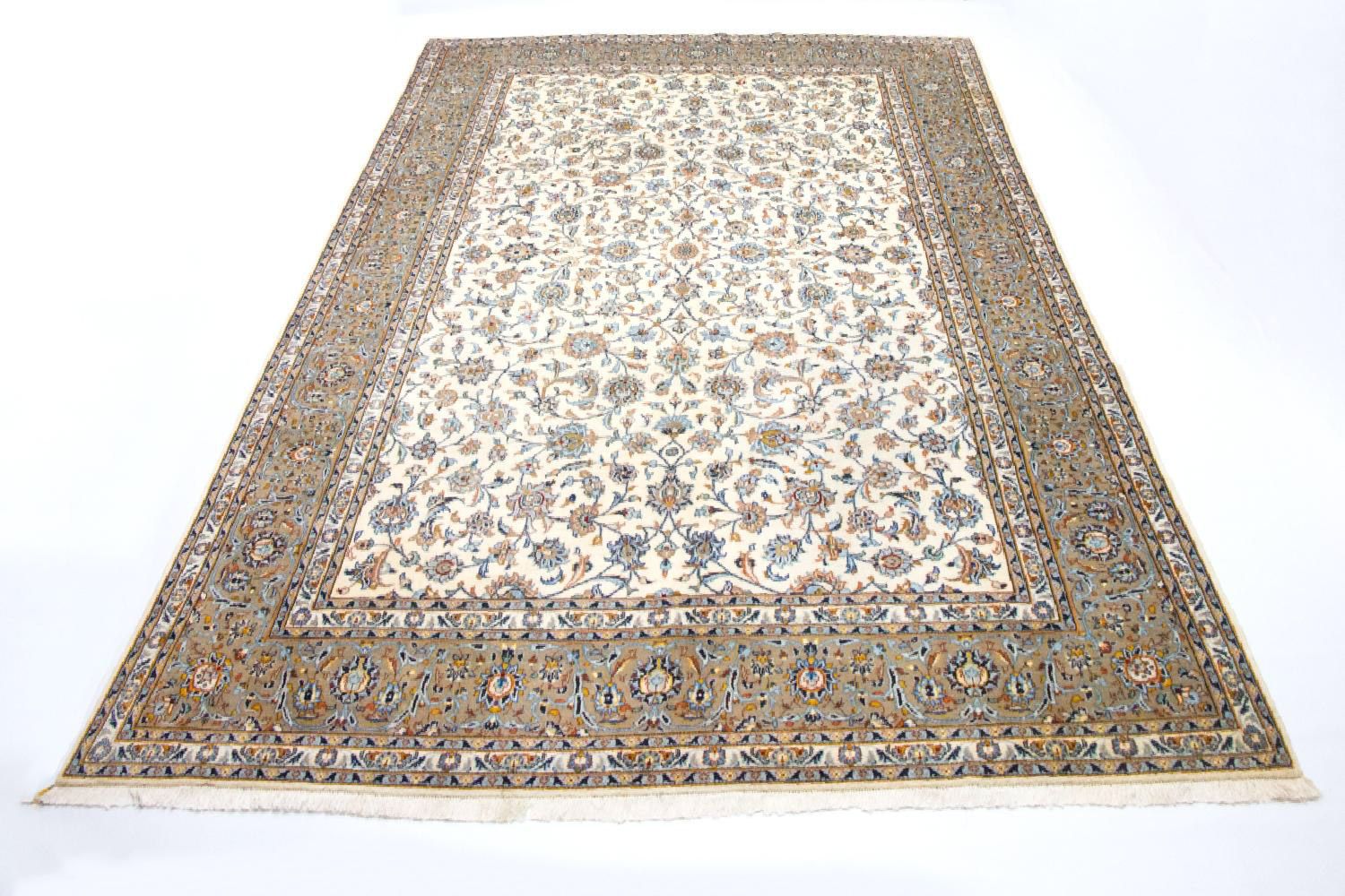 Tappeto Persero - Keshan - 413 x 307 cm - beige