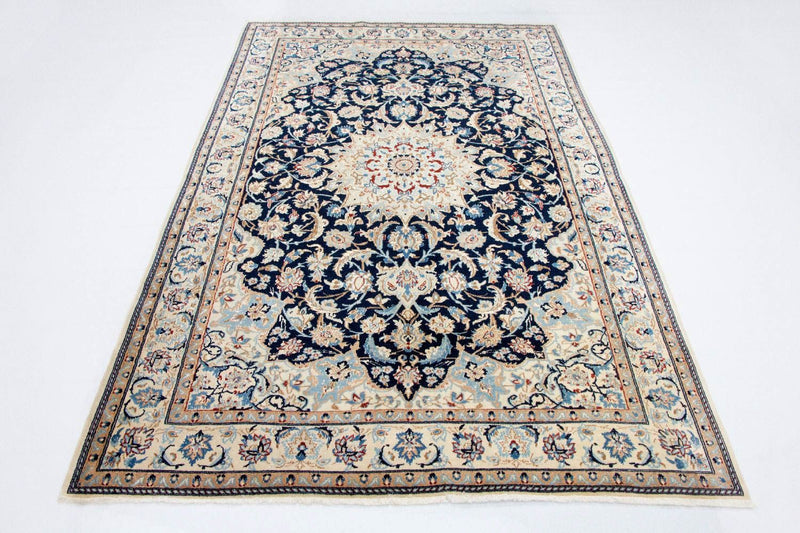 Tappeto Persero - Nain - Reale - 236 x 147 cm - blu scuro