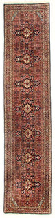 Bidjar - Takab Tappeto 397x89cm - Tappeto persiano