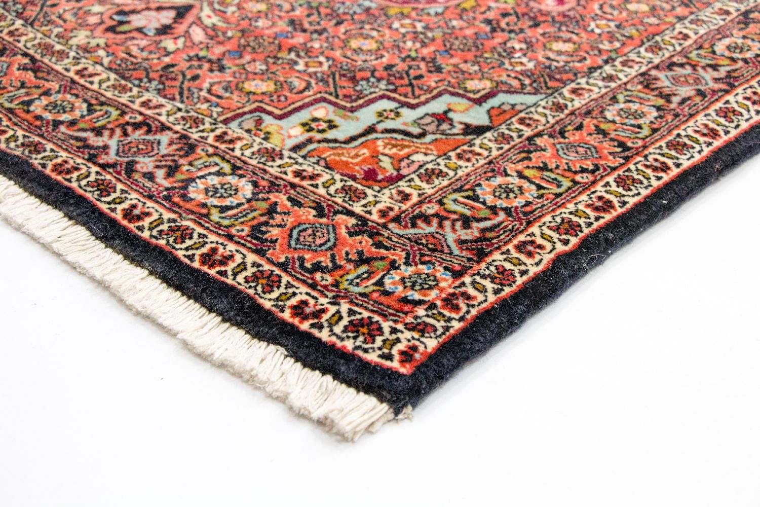 Tappeto corsia Tappeto Persero - Bidjar - 397 x 89 cm - rosso