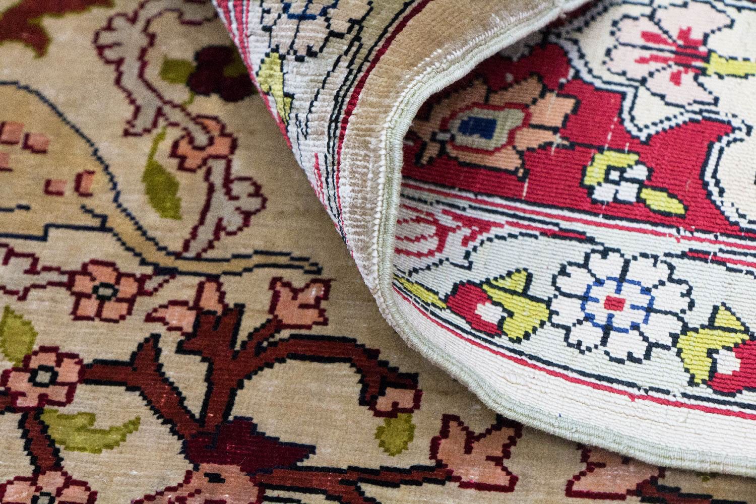 Tappeto di seta - Seta Hereke - Premio - 150 x 92 cm - beige