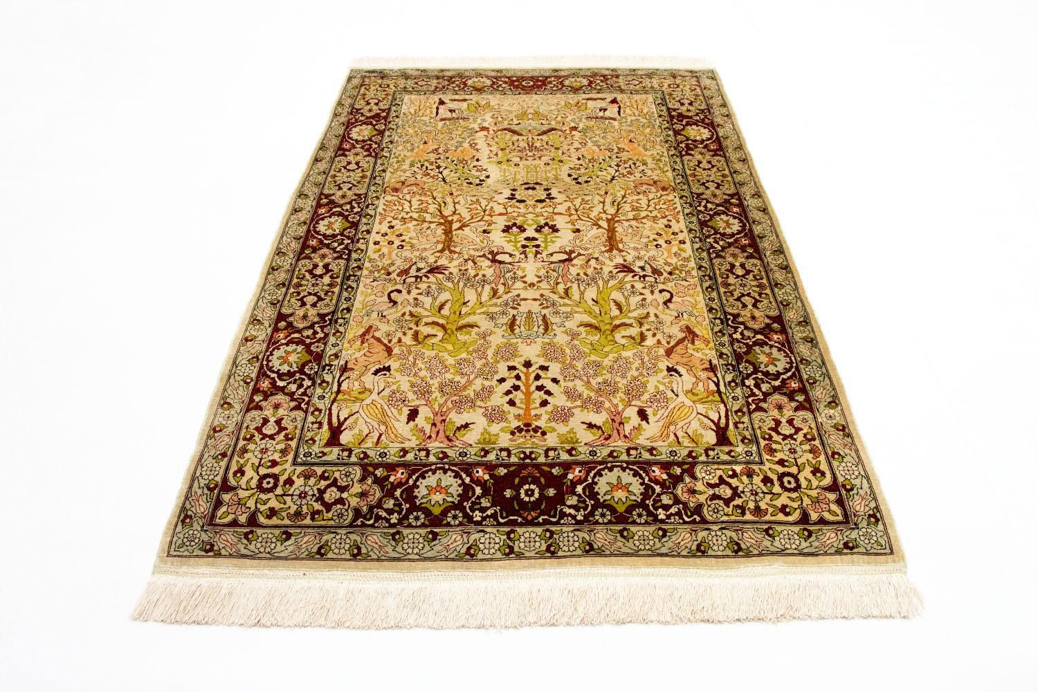 Tappeto di seta - Seta Hereke - Premio - 150 x 92 cm - beige